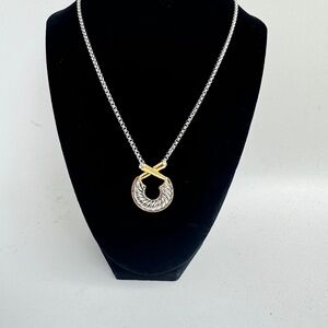 DENKAYS.CALI HORSE SHOE  STATEMENT NECKLACE